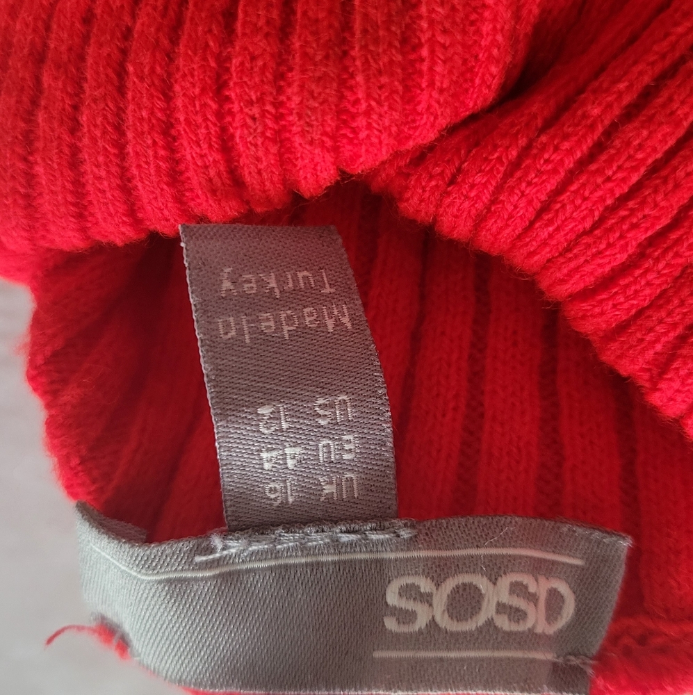 ASOS DESIGN Rib Knit Dress - Picture 7 of 7